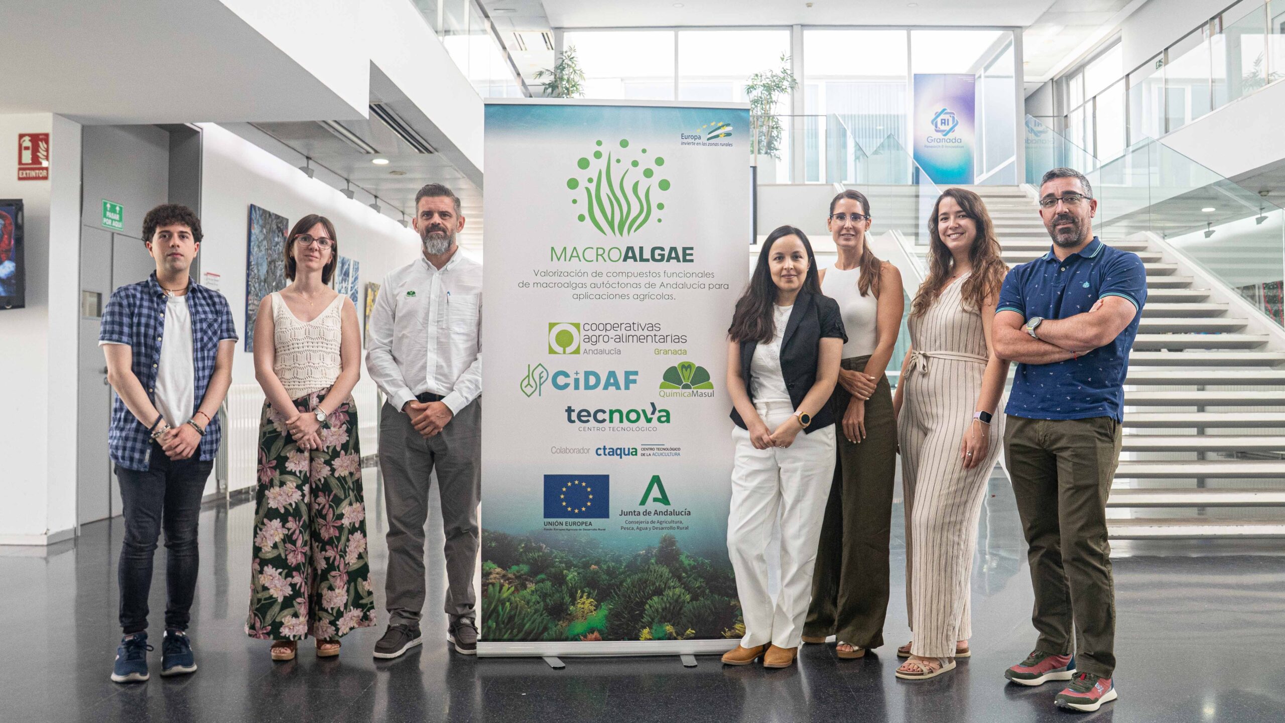 El proyecto «Macroalgae» demuestra el potencial de las macroalgas andaluzas como fuente de bioinsumos agrícolas sostenibles