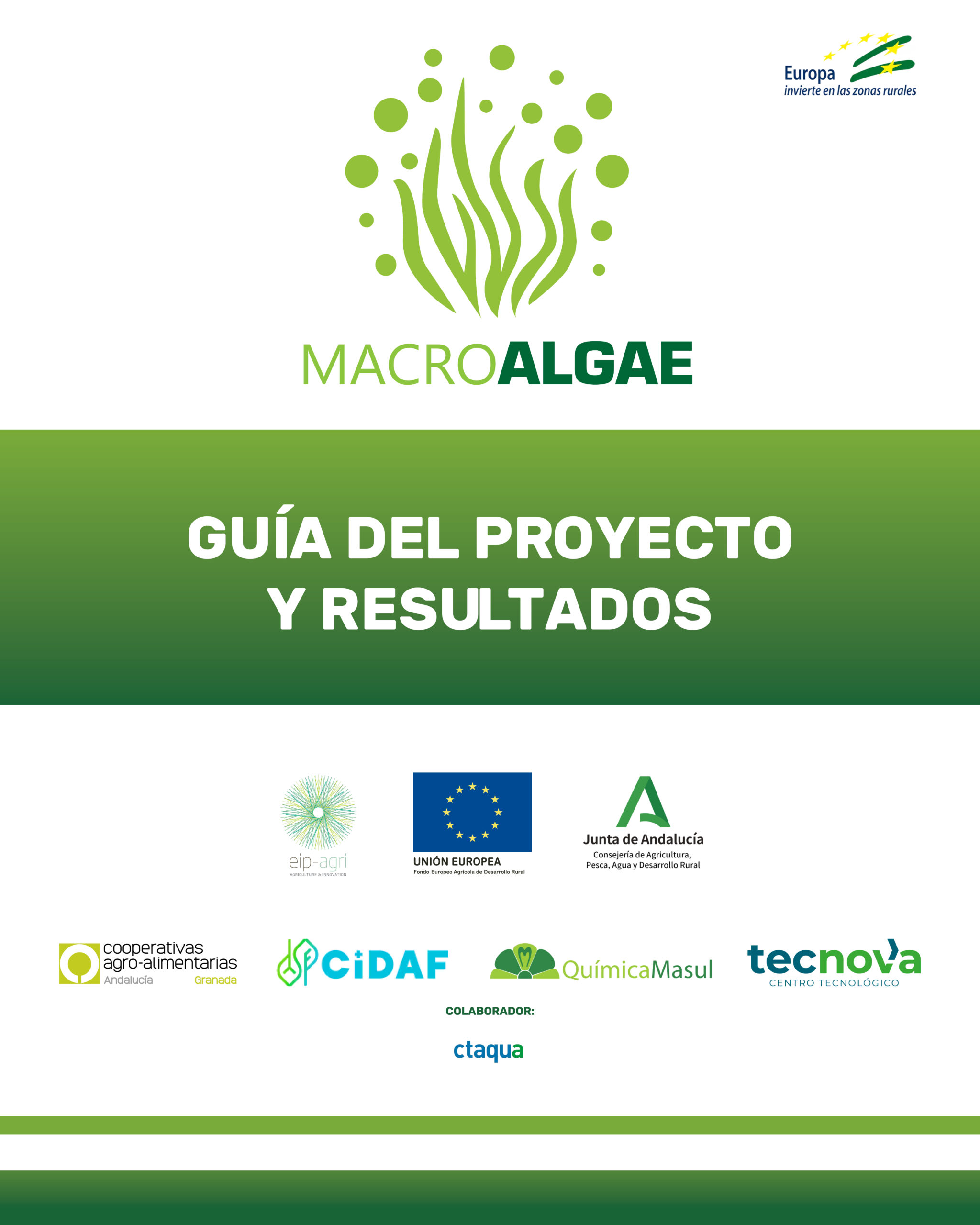 Guía de proyecto y resultados – GO MACROALGAE